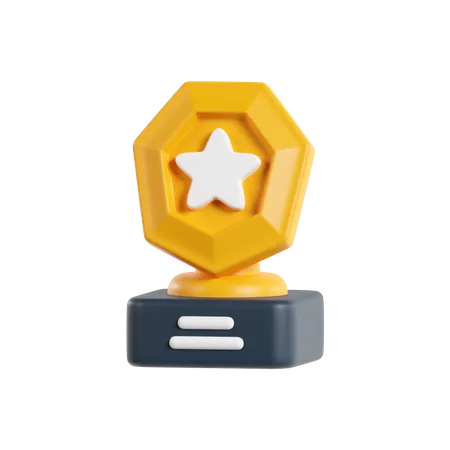 Trophy  3D Icon