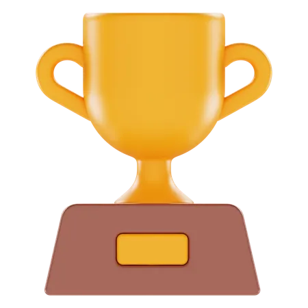 Trophy  3D Icon