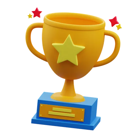 Trophy  3D Icon