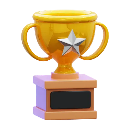 Trophy  3D Icon
