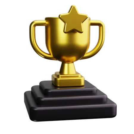 Trophy  3D Icon