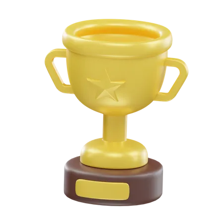 Trophy  3D Icon