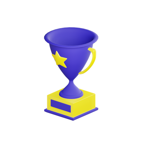 Trophy  3D Illustration