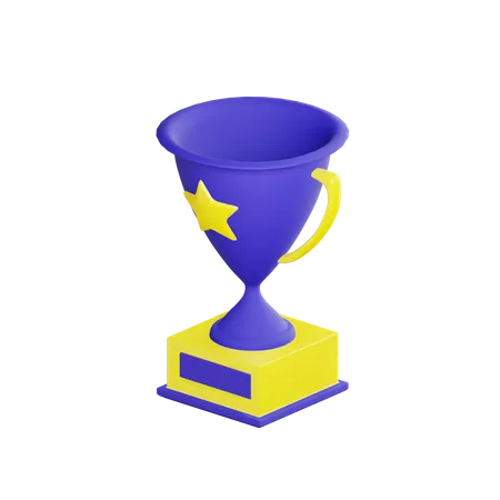 Trophy  3D Illustration