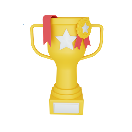 Trophy  3D Illustration