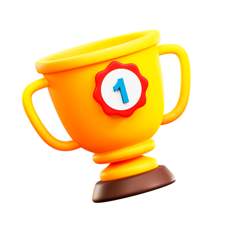 Trophy  3D Illustration