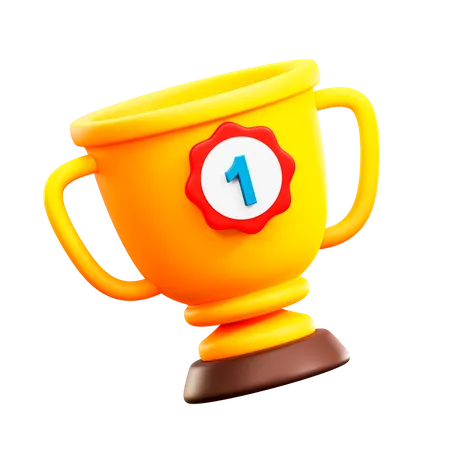 Trophy  3D Illustration