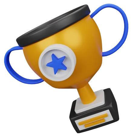 Trophy  3D Illustration