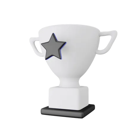 Trophy  3D Illustration