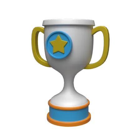 Trophy  3D Illustration