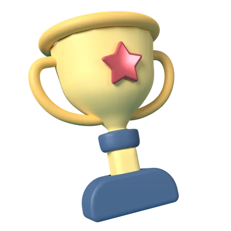 Trophy  3D Illustration