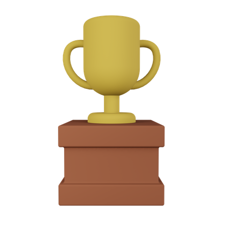 Trophy  3D Illustration