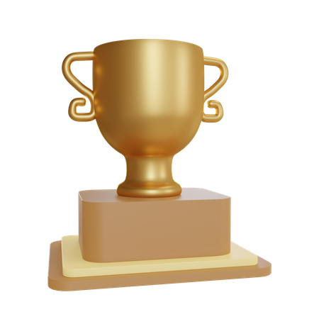 Trophy  3D Illustration