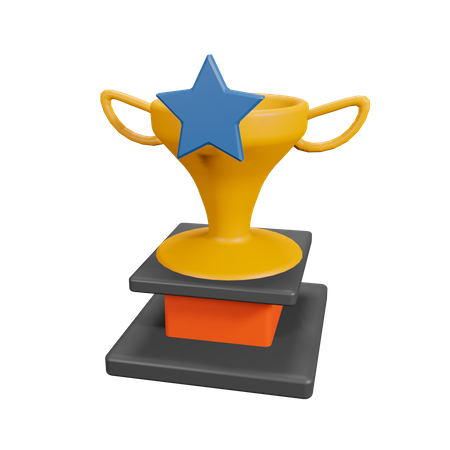 Trophy  3D Illustration