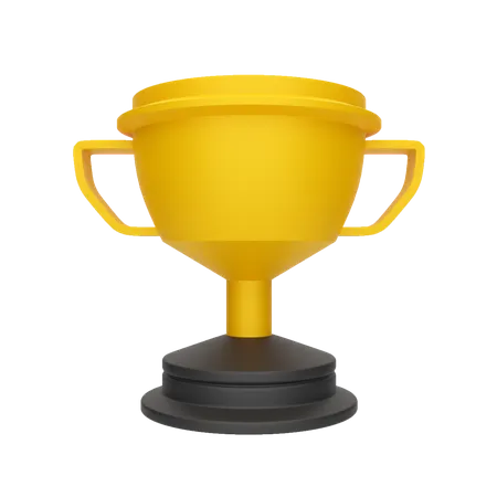 Trophy  3D Illustration