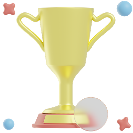 Trophy  3D Illustration