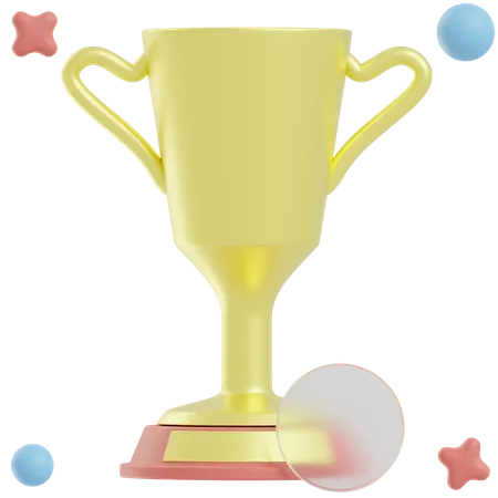 Trophy  3D Illustration