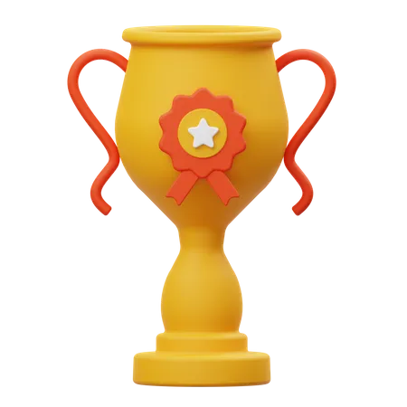 Trophy  3D Illustration