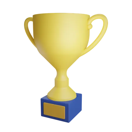 Trophy  3D Illustration