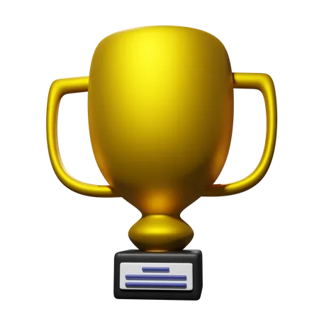 Trophy 3D Icon