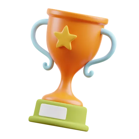 TROPHY Game 3 D Icon 3D Icon