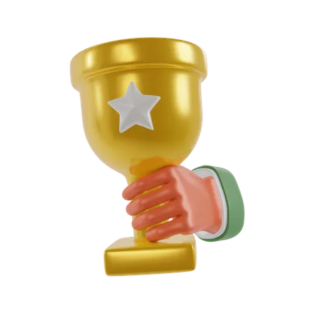 Trophy  3D Icon