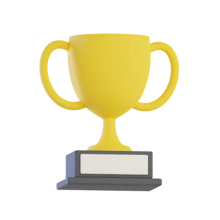 Trophy  3D Icon