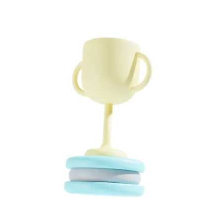 Trophy Back To School Icon 3D Icon