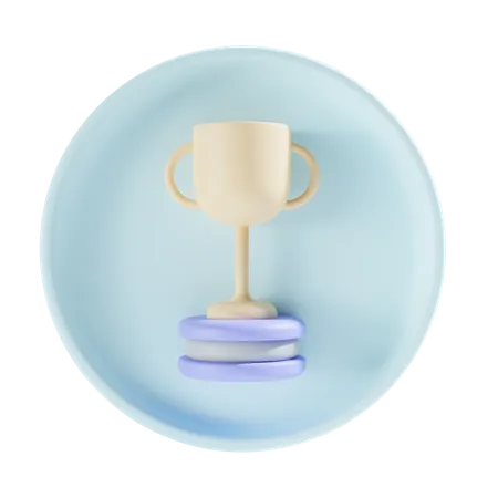 Trophy  3D Icon