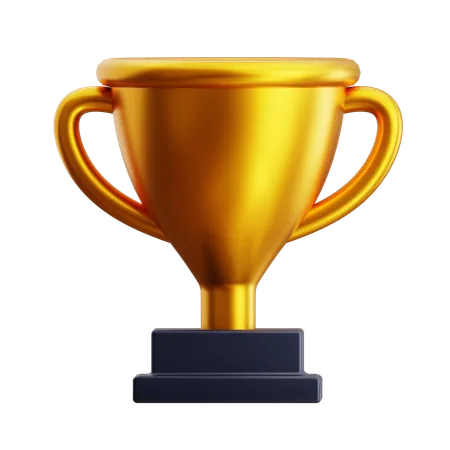Trophy Achiever  3D Icon