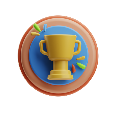 Trophy Cup  3D Icon