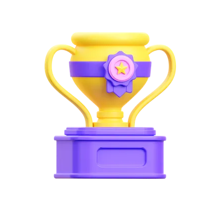 Trophy Cup  3D Icon