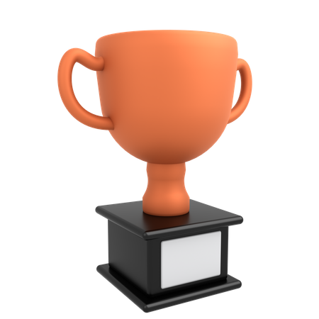 Trophy Cup  3D Illustration