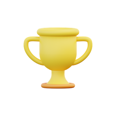 Trophy Cup  3D Illustration