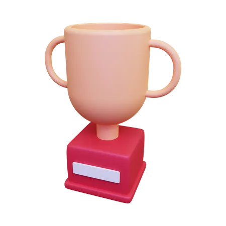 Trophy Cup  3D Illustration