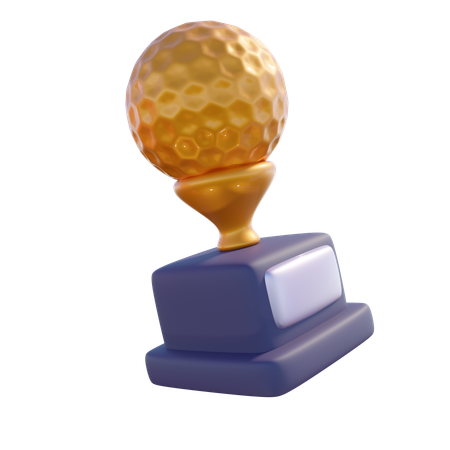 Trophy Of Golf  3D Icon