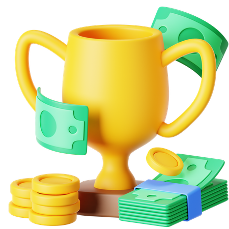 Trophy Prize  3D Icon