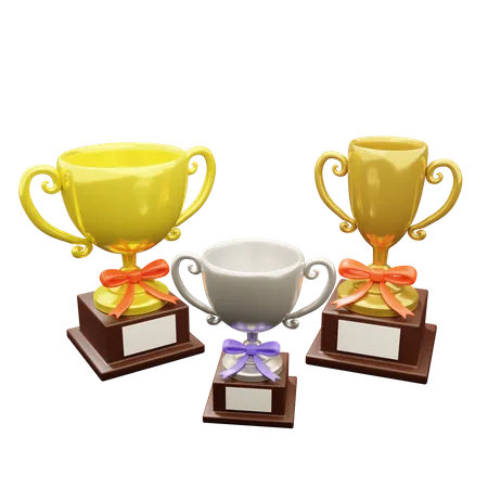 Trophy sets  3D Icon