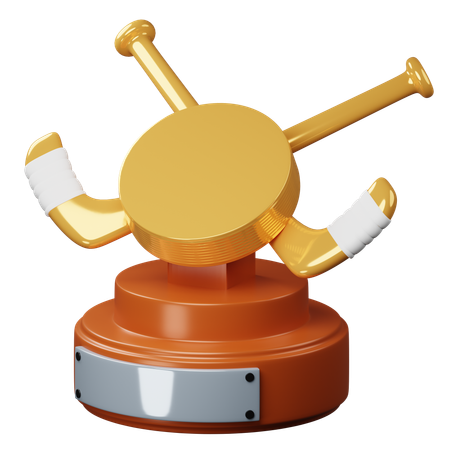 Troféu de hóquei no gelo  3D Icon