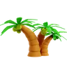 Tropical Coconut Getaway