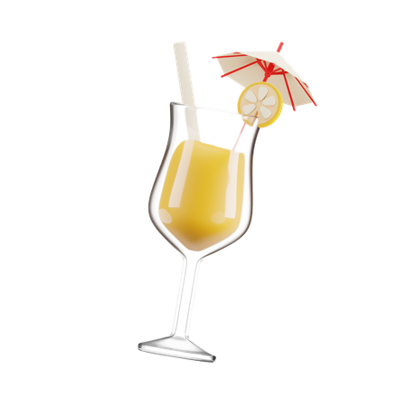 Tropical drink  3D Icon