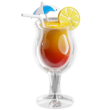 Tropical Drink  3D Icon