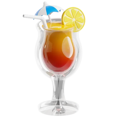 Tropical Drink  3D Icon