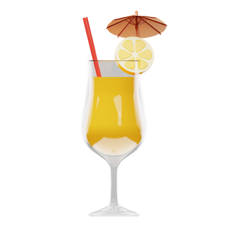 Tropical Drink 3D Icon