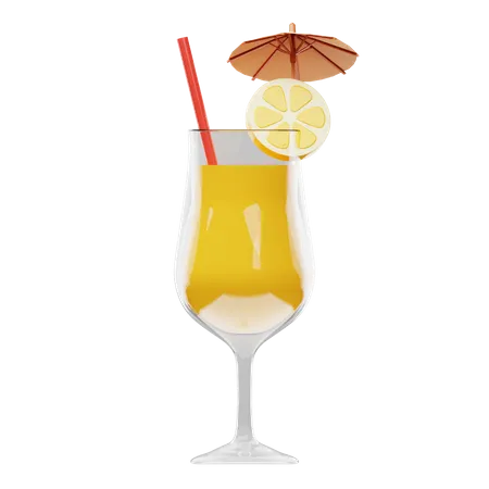 Tropical Drink 3D Icon