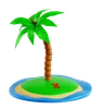 Tropical island