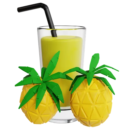 Tropical Pineapple Delight  3D Icon