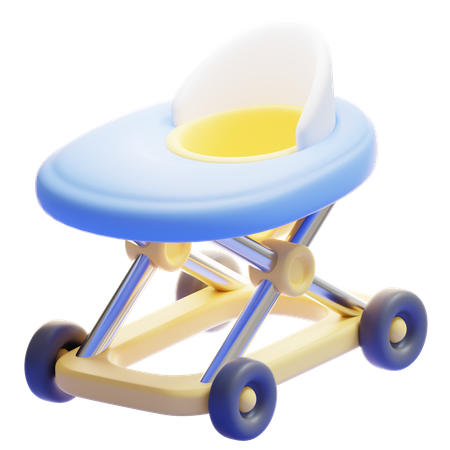 Trotteur  3D Icon