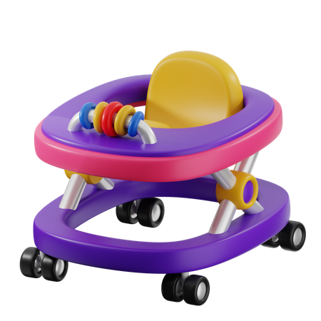Trotteur  3D Icon