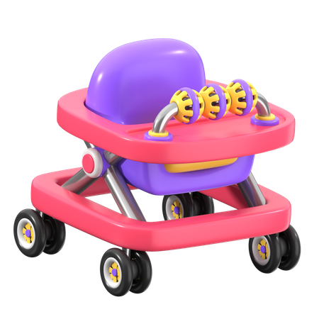 Trotteur  3D Icon
